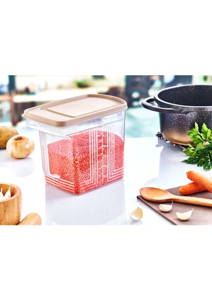 Şeffaf Saklama Kabı, Saplı, Güvenli ve Sağlıklı Saklama Çözümü