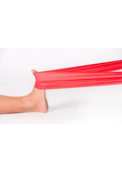 Kırmızı Egzersiz Bandı 1.5m, 1-8 Sertlik, 1.8kg Direnç, Esneklik ve Güç Artışı fiyatları