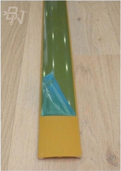 Yapışkanlı 70 cm Alüminyum Kapı Altı Eşik Çıtası, Sarı Renk