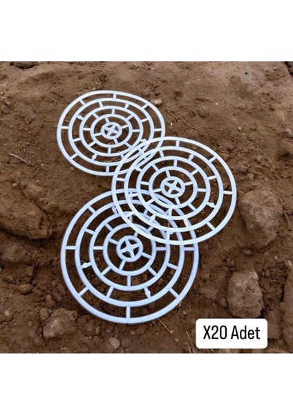 20 Adet Beyaz Pet Kavanoz Ayracı, Turşu, Zeytin ve Peynir Için Kullanışlı Seperatör