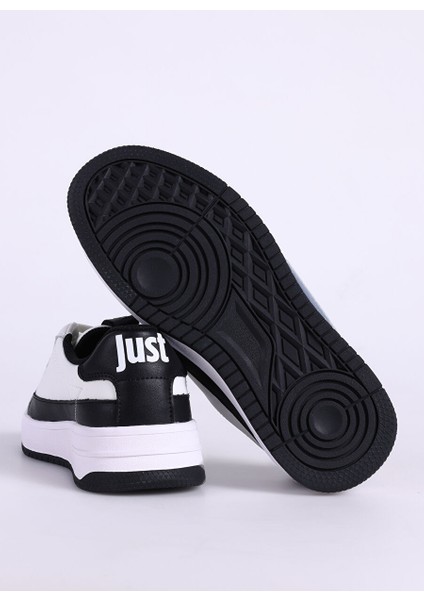 Beyaz-Siyah Kadın Deri Sneaker Fondo Azula Dıs. 1 Shoes fırsatları