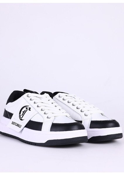 Beyaz-Siyah Kadın Deri Sneaker Fondo Azula Dıs. 1 Shoes indirimleri