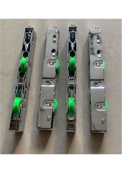 Yeşil Sürme Kapı Tekeri Seti, Sessiz Çalışma, Dayanıklı ve Kolay Kullanım