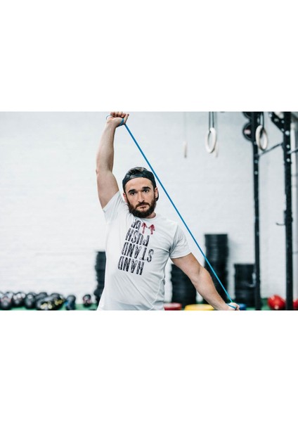 Mavi Direnç Bandı 5 Kg, Egzersiz ve Fitness Için Güçlendirme Aleti