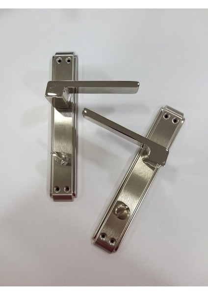 Nikel ve Saten Kapı Kolu Takımı, Sağ Veya Sol Yön Seçeneğiyle Şık ve Kullanışlı fiyatları