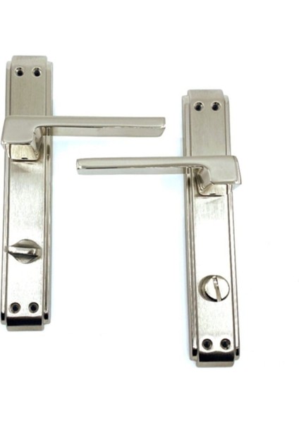 Nikel ve Saten Kapı Kolu Takımı, Sağ Veya Sol Yön Seçeneğiyle Şık ve Kullanışlı modelleri