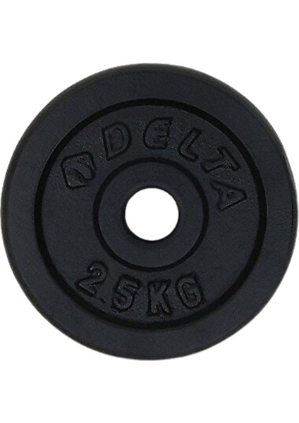 2,5 kg Döküm Ağırlık Siyah, Tek Adet, Dayanıklı ve Güçlü Tercih