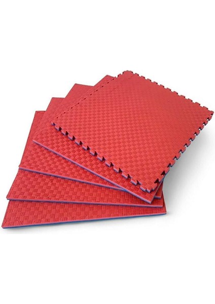 Çift Renk Mavi/kırmızı Tatami Minderi 100X100 Cm, 26MM Kalınlık fiyatları