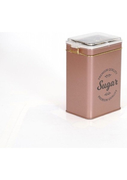 Rose Desenli Dikdörtgen Metal Saklama Kabı, 8X10 Cm, Şık ve Kullanışlı. fiyatları