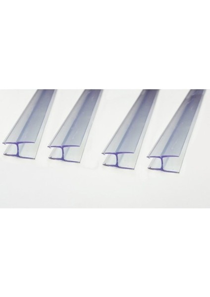 Şeffaf 10 mm Fitil, 200 Cm, 4'lü Set, Cam Balkon Aksesuarı