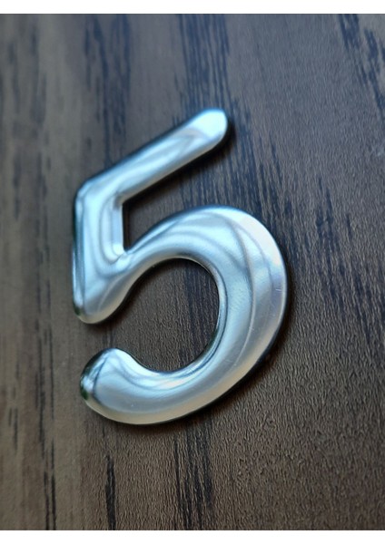 4.2 cm Metal Krom Kendinden Yapışkanlı Kapı Numarası NO54.2 cm Metal Krom Kapı Numarası fiyatları