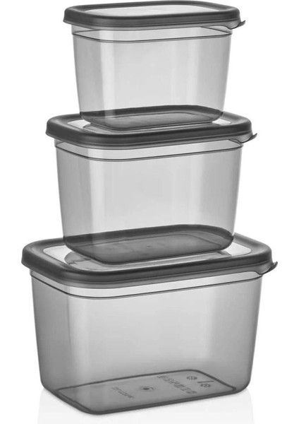 Turuncu Şeffaf Saklama Kabı Seti, 6'lı, Kahvaltı, Meyve, Bakliyat, Çerezlik modelleri