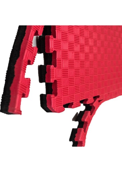 26MM Kırmızı Siyah Çift Taraflı Tatami Minderi, Şık ve Rahat Oturma Seçeneği