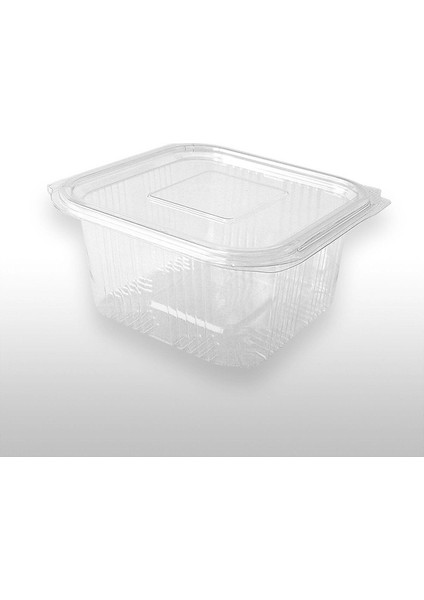 Turuncu 500 cc Sızdırmaz Kap, Kendinden Kapaklı, 100 Adetlik Set fiyatları