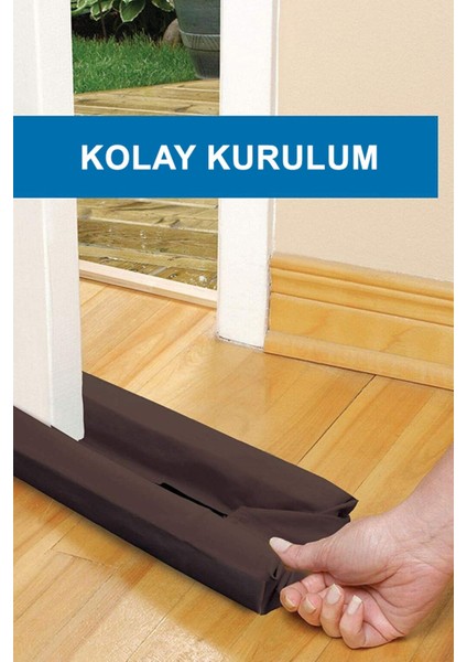 Kapı Altı Rüzgar ve Toz Engelleyici Izolasyon Süngeri, Siyah, Kalın indirimleri