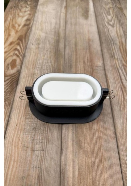 Beyaz Silikon Kap Kalıbı, Kasnaklı, Çok Amaçlı, Dayanıklı, Esnek, Kullanışlı, Ev ve Ofis indirimleri