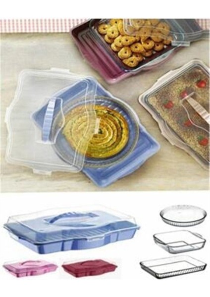 Beyaz Kek ve Borcam Taşıma Kabı, Pratik ve Şık Tasarım