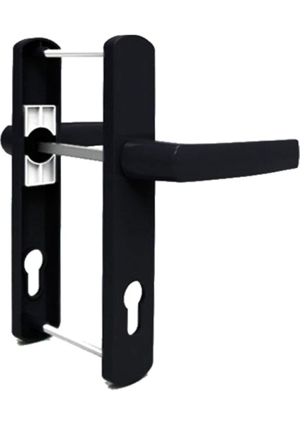 Siyah Metal Pvc Balkon Kapı Kolu, Dayanıklı ve Şık Tasarım