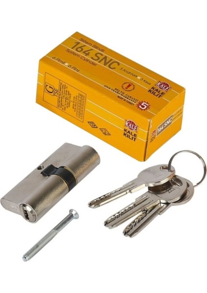 Çelik Kapı Göbeği, 68 Mm, Bilyalı ve 3 Anahtarlı, Dayanıklı ve Güvenli Tasarım