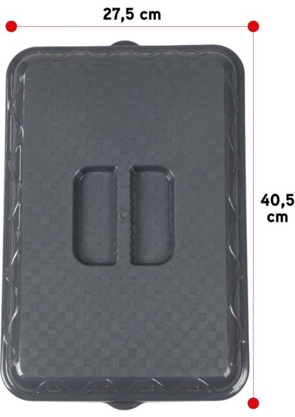 Dikdörtgen Borcam Kapağı, Kamp ve Piknik Için Gıda Koruma, Kırmızı ve Gri Renk fırsatları