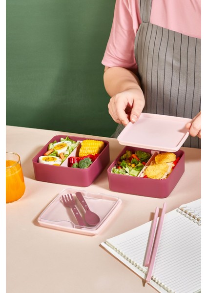 Mor Renkli Pratik ve Şık Saklama Kabı, Sağlıklı ve Kullanışlı Yemek Saklama Çözümü modelleri