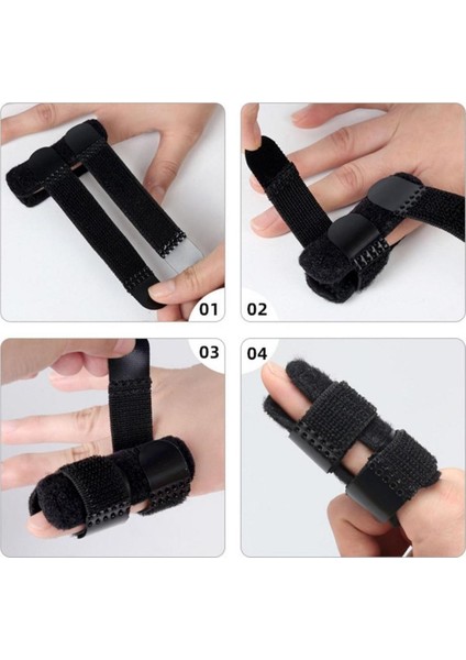 Çift Metal Parmak Ateli, Siyah, Güçlü ve Dayanıklı Çift Set fırsatları