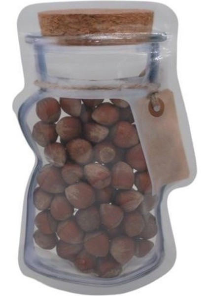 Kavanoz Görünümlü Pratik Kilitli Poşet Seti, 4 Adet, Kırmızı fırsatları