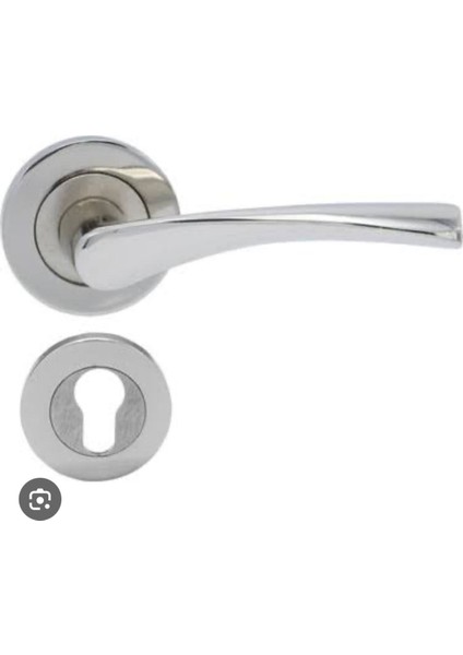 Bravo Rozetli Yale Sağ Yön Demiri ile Uyumlu Dayanıklı Kapı Aksesuarı