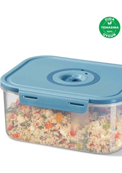 Mavi 2500ML Taze Ürün Saklama Kabı, Dayanıklı ve Şık Depolama Çözümü modelleri