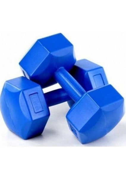 4 kg Siyah Plastik Köşeli Dambıl Çift Set, Sağlıklı Egzersiz Malzemesi fiyatları