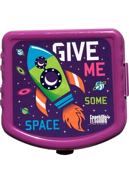 4 Bölmeli Renkli Saklama Kabı, Çok Amaçlı ve Pratik Okul Çantası