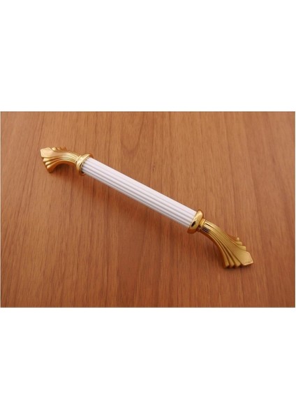 Sembol Kulp Sarı-Beyaz 160 Mm, Şık ve Dayanıklı Kapı Kulp Seti