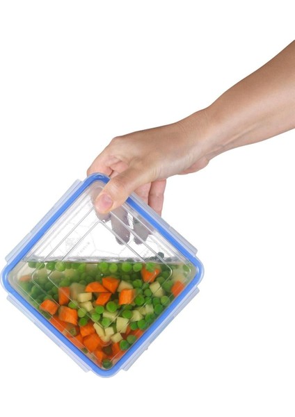 Turuncu Dikdörtgen Saklama Kabı 850 Ml, Sızdırmaz ve Pratik Kullanım fiyatları