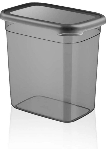 2000 ml Jumbo Boy Tablet ve Deterjan Saklama Kabı 2'li Set, Antrasit Renk modelleri