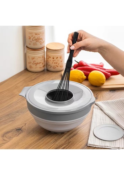 Katlanabilir Mikser Kabı, Bpa Içermez, Hafif ve Pratik Kullanım Sağlar.