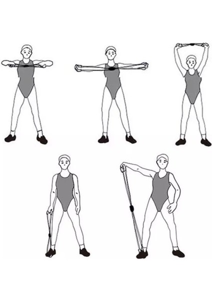Mor Pilates Egzersiz Direnç Lastiği, Güç ve Esneklik Için Ideal indirimleri