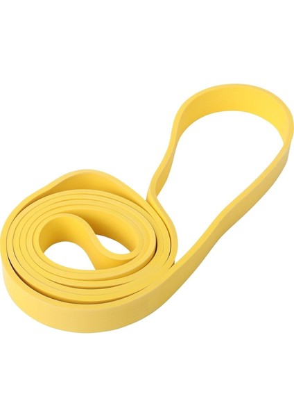 Sarı Lateks Güç Bandı, 210CM, Direnç 15KG, Esneklik ve Antrenman Desteği
