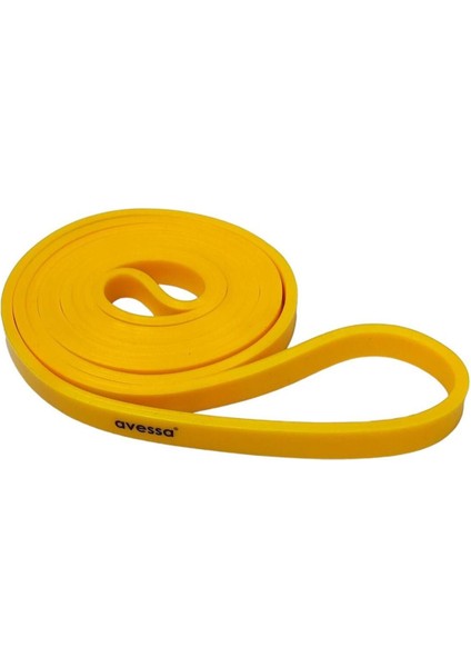 Sarı 13MM Latex Güç Bandı, Dayanıklı ve Esnek Spor Ekipmanı