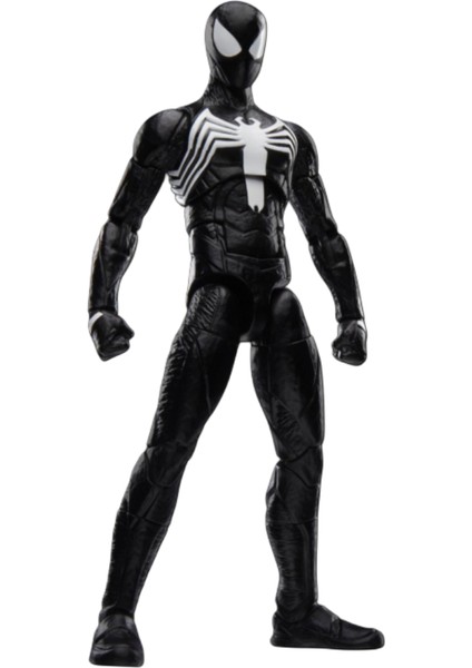 Marvel's Spider-Man 2 – Peter Parker Black Suit Gamerverse Marvel Legends 6" Scale Action Figure modelleri