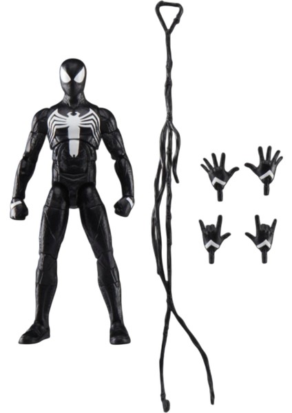 Marvel's Spider-Man 2 – Peter Parker Black Suit Gamerverse Marvel Legends 6" Scale Action Figure