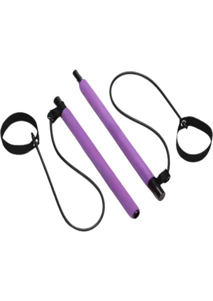 Mor Pilates Çubuğu ve Pembe Pilates Minderi ile Sağlıklı Egzersiz Keyfi fırsatları