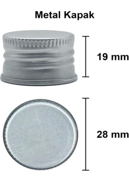 Şeffaf Cam Şişe 200 Ml, Sızdırmaz Gümüş Kapaklı, Soğuk Demleme Için Ideal fırsatları