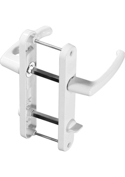 Beyaz Metal Kapı Kolları, Banyo, Wc, Pimapen, Pakpen Için Uygun ve Şık Tasarım