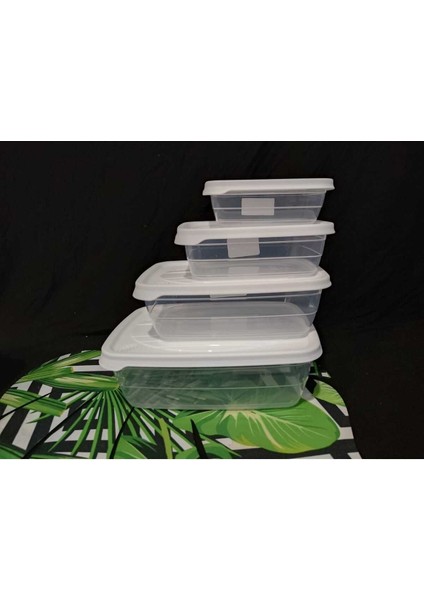 Turuncu Çok Amaçlı Saklama Kabı, 4'lü Paket, Pratik ve Şık Tasarım fiyatları