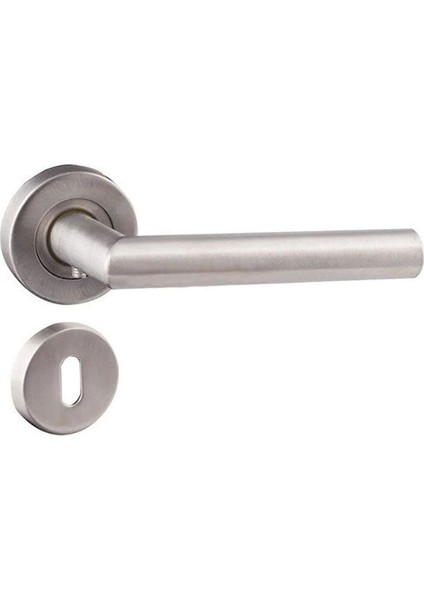 Paslanmaz Kapı Kolu Inox Roma Model, Şık ve Dayanıklı Tasarım