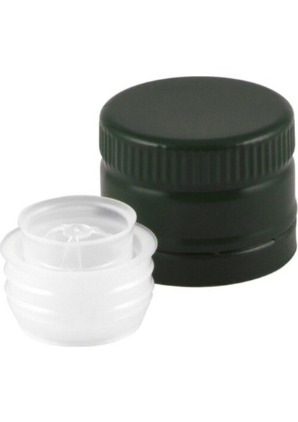 Çok Renkli, Akıtıcı Plastik Metalik Şişe Kapağı, 31,5X44 Mm, 50 Adet