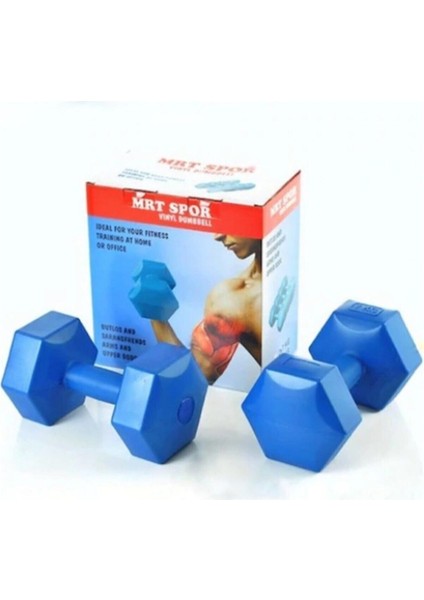 10 kg Dambıl Ağırlık Seti, Beyaz, Sağlam ve Kullanışlı Spor Ekipmanı