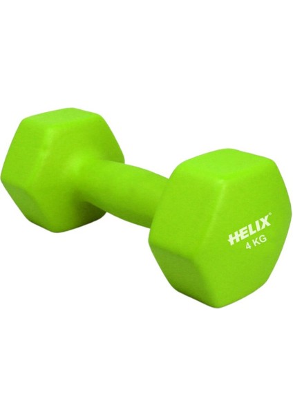 Yeşil Neopren Dambıl Seti 4 Kg, Sağlıklı Egzersiz Için Ideal Seçenek