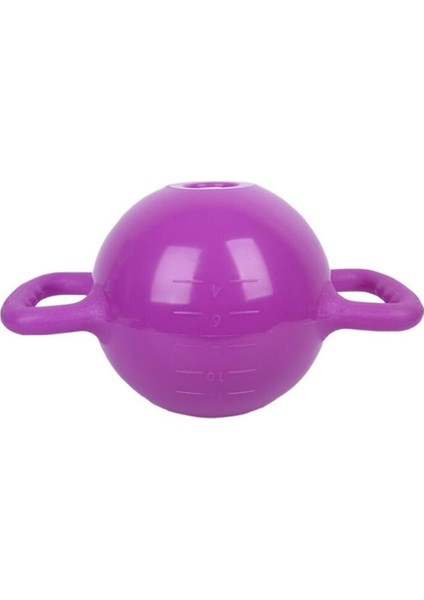 Mor Renkli, Su Dolu Kettlebell, Dayanıklı ve Kullanışlı Spor Ekipmanı