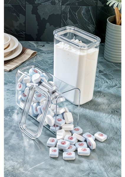 Turuncu Plastik Saklama Kabı, Vakum Silikon Conta, 3 Litre, Tek Adet modelleri